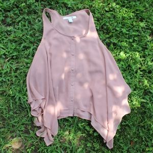 Forever 21 Button Up Dress Tank